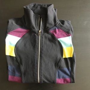 LULULEMON full zip jacket w/ multicolor accents